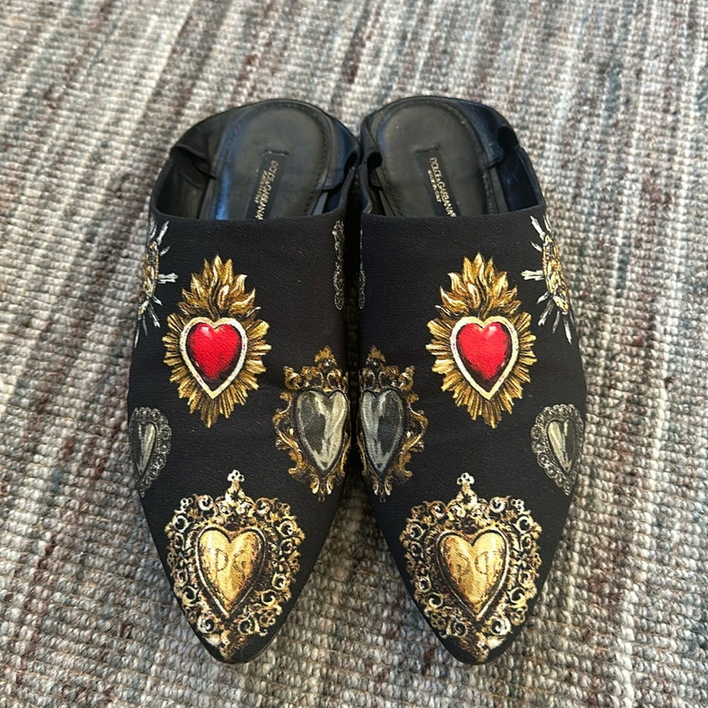 Dolce and Gabbana mules